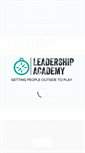 Mobile Screenshot of leadershipacademyllc.com